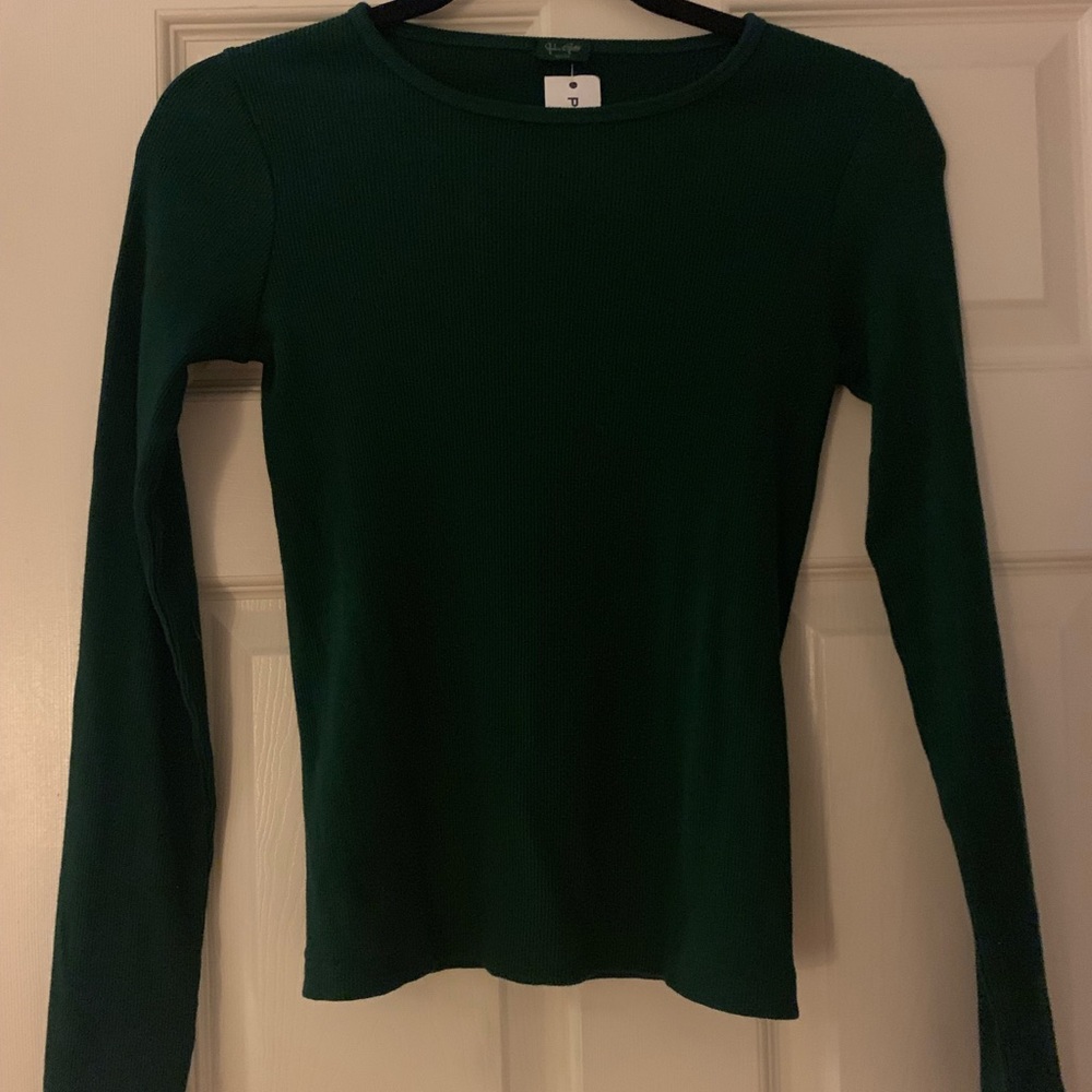 john galt evergreen long sleeve t shirt never worn